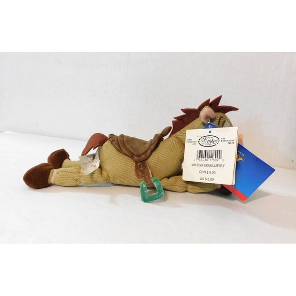 Disney Store Bullseye Mini Bean Bag Plush 8" Toy Story 2 Horse - Picture 4 of 7